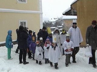 Tkrlov sbrka - kolednci se vydvaj nacestu